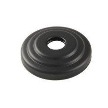 Made to Match 0.75 in. Decor Escutcheon, Matte Black