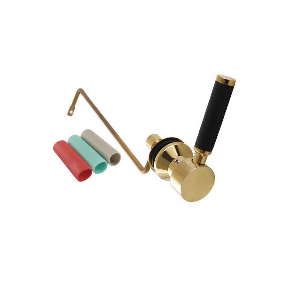 9.375 In. Kaiser Side Mount Toilet Tank Lever, Polished Brass 780475871250
