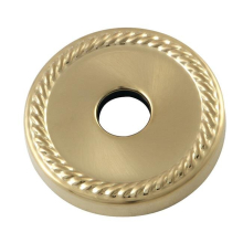 0.75 in. Decor Escutcheon, Brushed Brass
