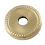 0.75 in. Decor Escutcheon, Brushed Brass 1