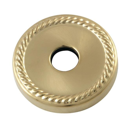 0.75 in. Decor Escutcheon, Brushed Brass