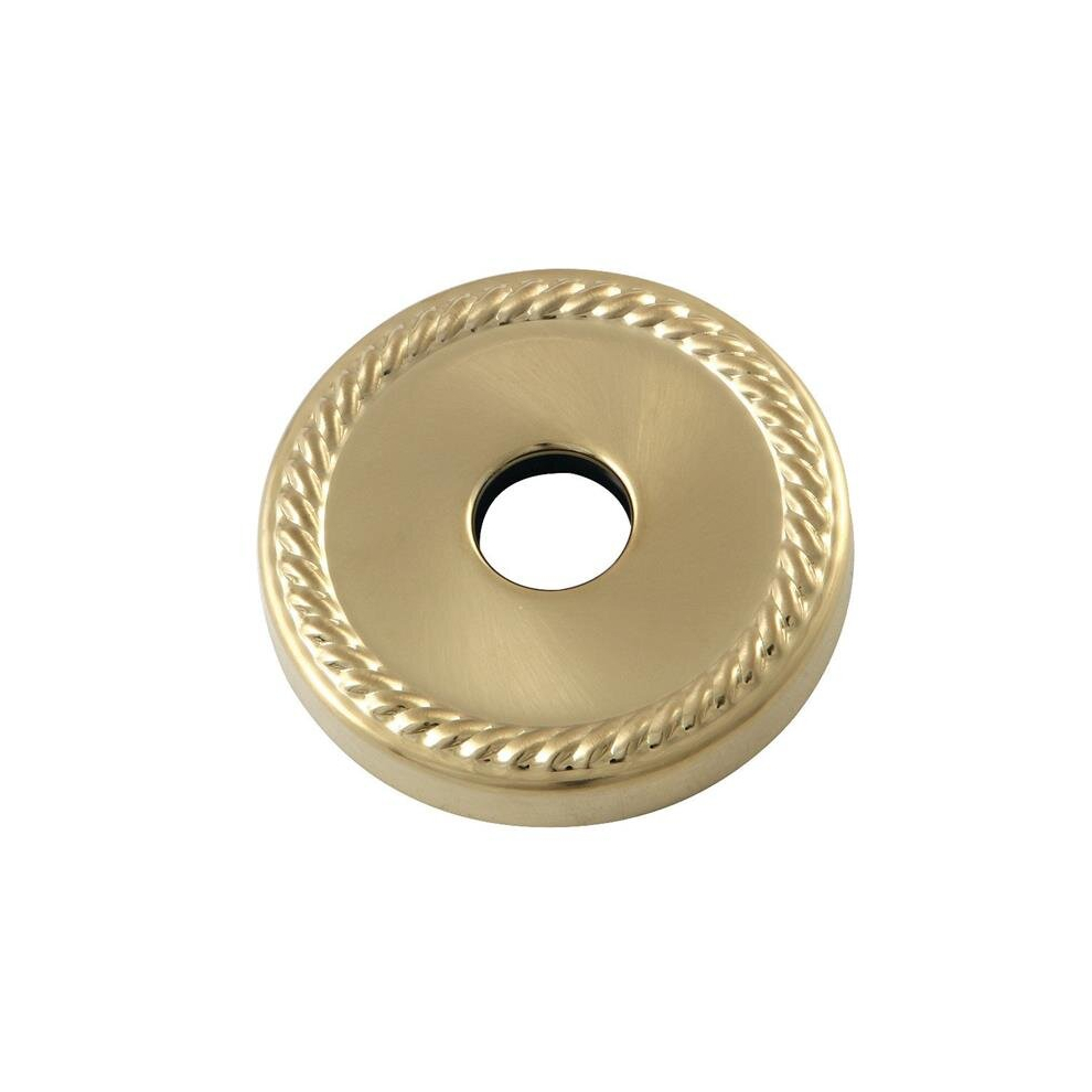 0.75 In. Decor Escutcheon, Brushed Brass 780475828063