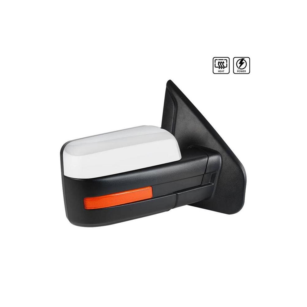 Towing Right Mirror For 2007-2014 Ford F150 - Chrome 756381361550