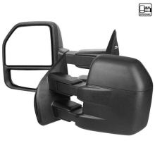 Towing Mirrors Manual for 2015-2017 Ford F150 - Black Texture