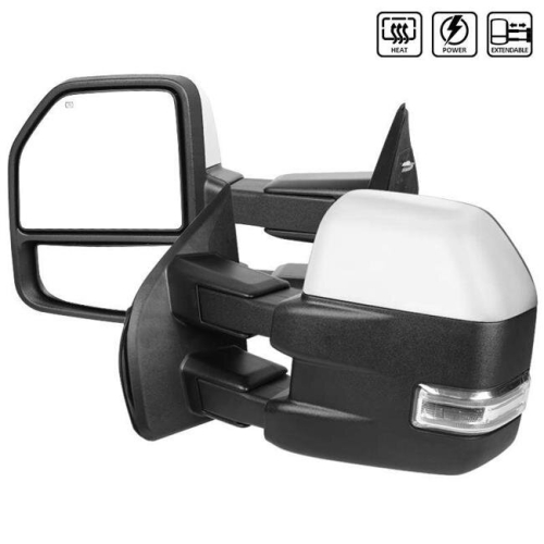 Towing Mirrors for 2015-2017 Ford F150 - Chrome