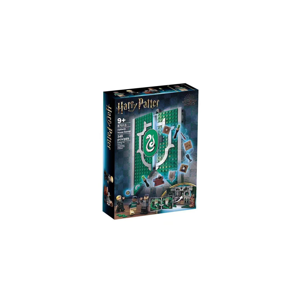 (Style A) Harry Potter House Banner Set Common Room Toy Collectible Travel Toys Suitable For LEGO