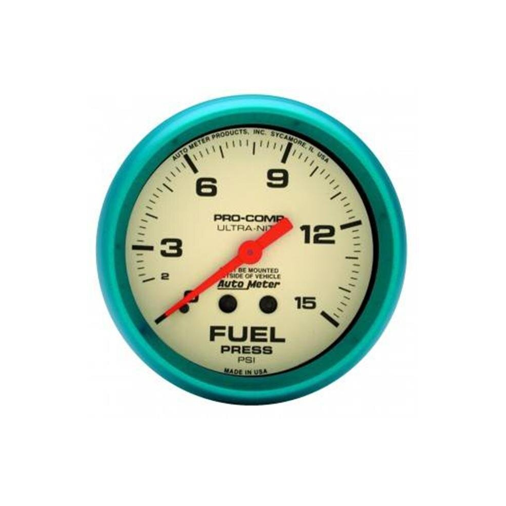 Photos - Car Service Station Equipment 4511 Ultra-Nite Fuel Pressure Gauge - 2.62 in. - 0-15 PSI OV3635551