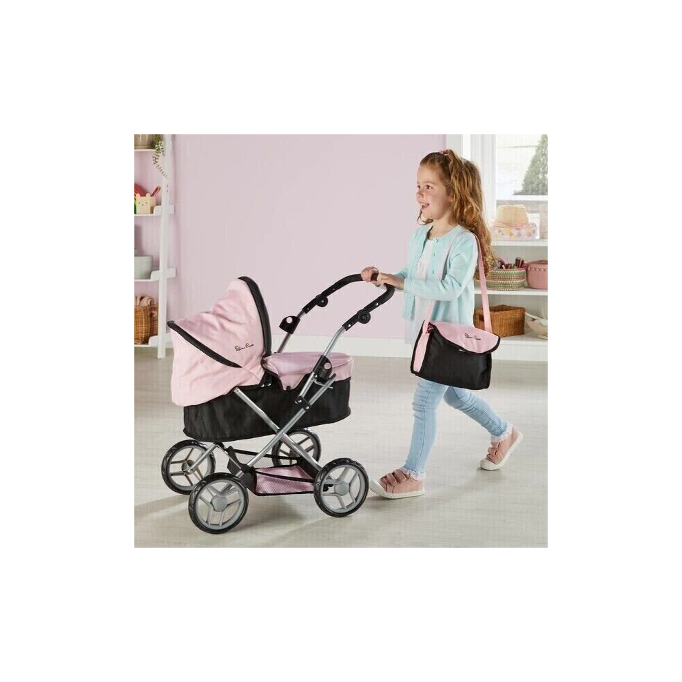 Silver Cross Dolls Ranger Pram Kids Girls Play Toy Doll Pushchair