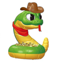 Electric Rattlesnake Tricky Toy, Horror Scary Interactive Pranks Toys, Induction Trigger Fake Hungry Snake Toys