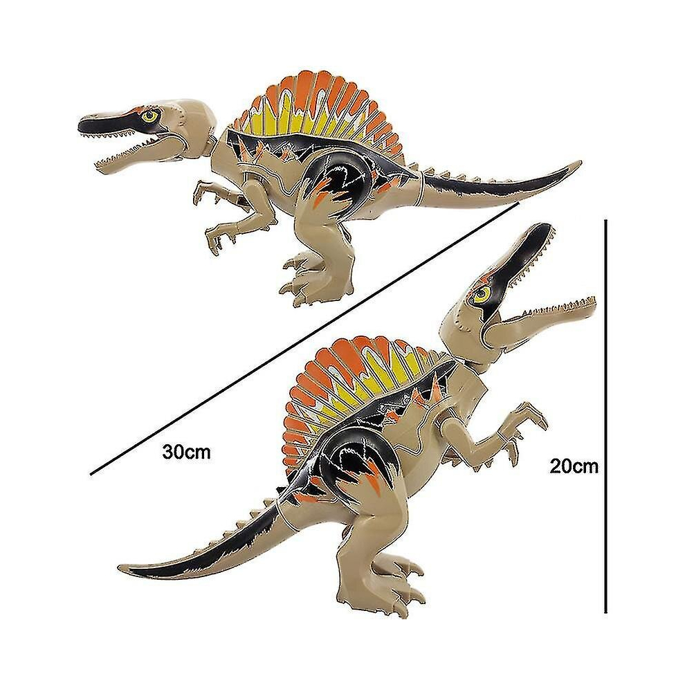 Spinosaurus Dinosaur Children's Small Particle Assembled Building Block Toy