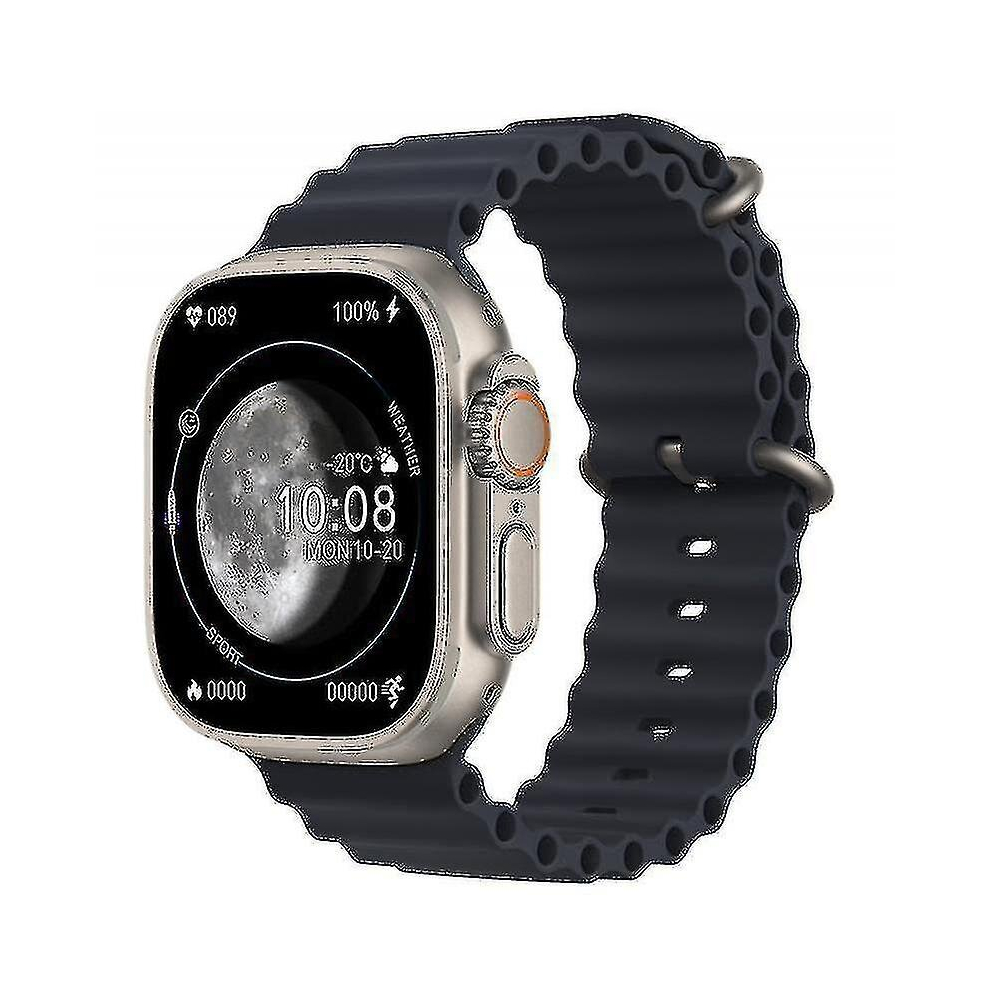 (color1) Hk8 Pro Max Ultra Smart Watch Men 49mm Amoled Screen Compass Nfc Smartwatch-yky