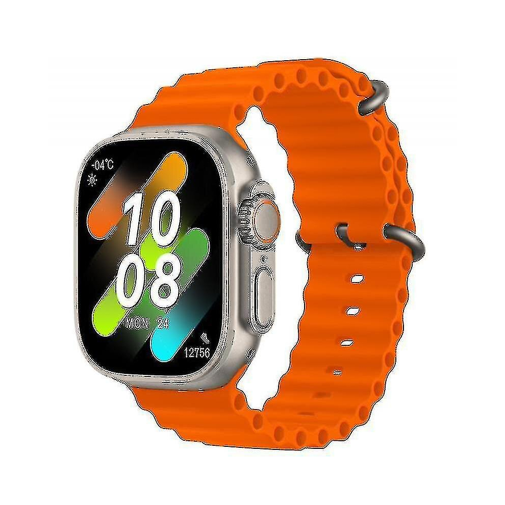 (color5) Hk8 Pro Max Ultra Smart Watch Men 49mm Amoled Screen Compass Nfc Smartwatch-yky