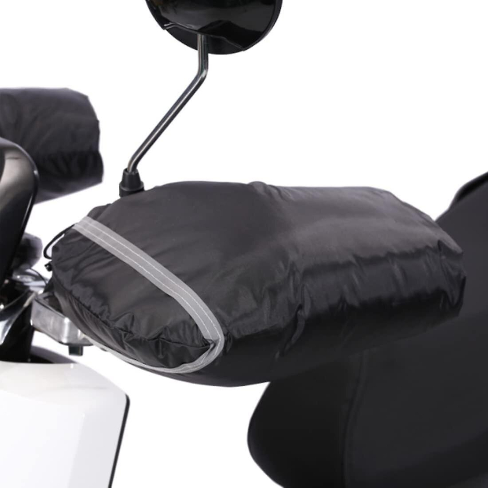 Motorcycle Grip Handlebar Muff Windproof Waterproof Warm Handlebar Gloves 9326616022566