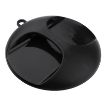 Large Professional Hairdressing Handheld Salon Round Mirror 10'' Diameter Black