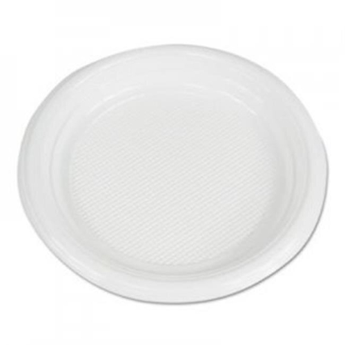BWK 6 in. Hi Impact Plastic Dinnerware Plate, White