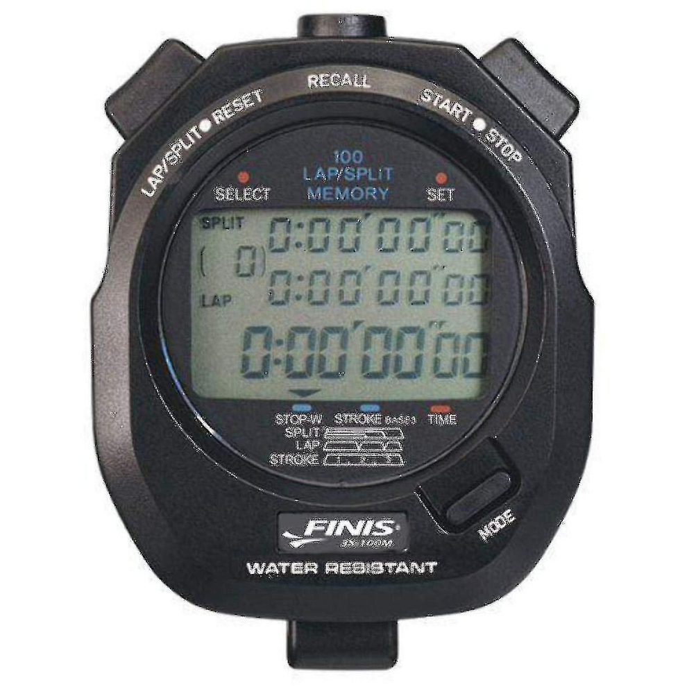 Stopwatch 3x-100m Memory Black 