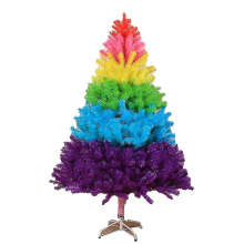 Rainbow Color Christmas Tree Festival Decoration Christmas Tree Creative Home Decoration Ornaments