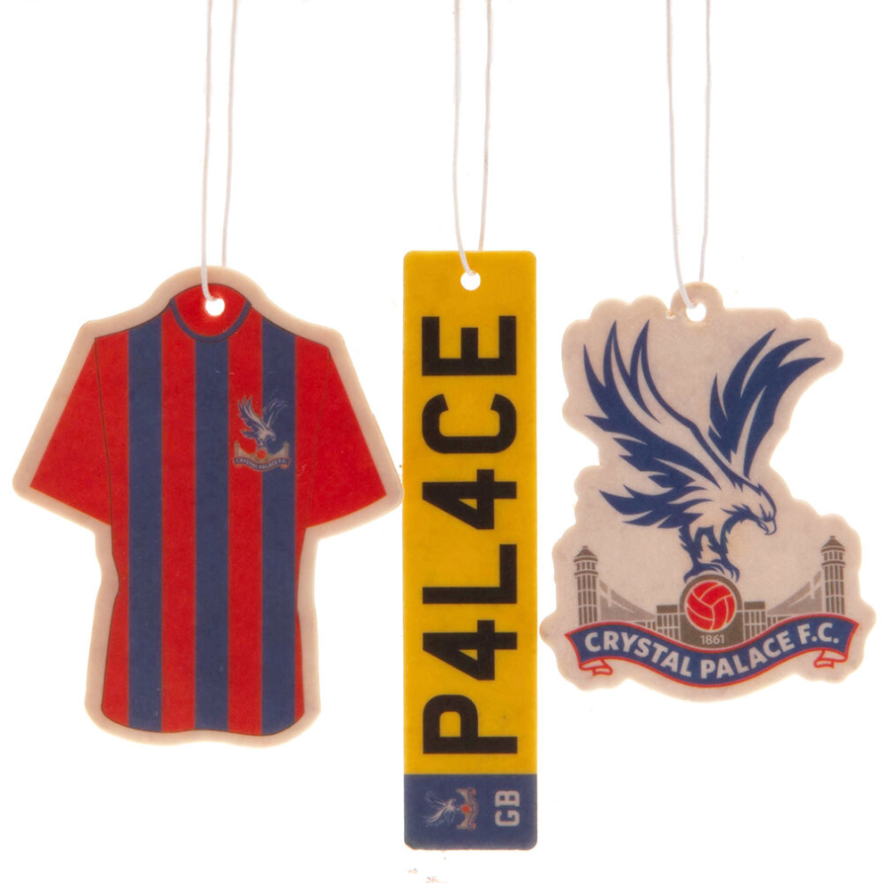 Crystal Palace Fc Air Freshener (Pack Of 3)