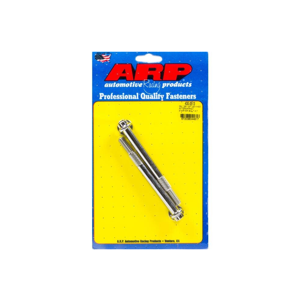 430-3513 0.37-16 X 4.4 In. 12 Point Stainless Steel Starter Bolt Kit 752561468491