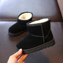 Children Fashion Casual Boots Baby Boys Girls Snow Martin Boots Kids Brand Cotton Shoes