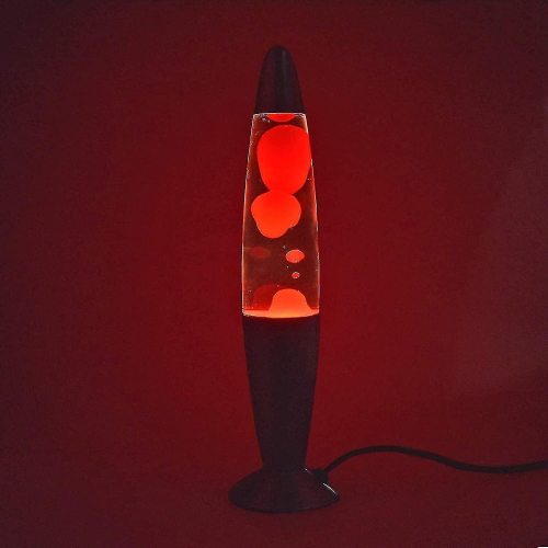 Decorative Lava Lamp 33 Cm, 25w, Eu Plug, 8.5cm Cable With Switch (red) [energy Class A  ]