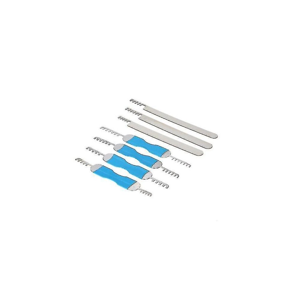 7Pcs Stainless Steel Comb Picks Lock Opener Locksmith 9326616083499