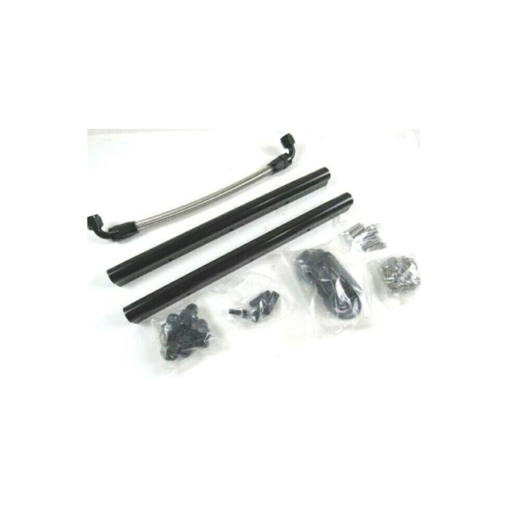 Ls1 Ls2 Ls6 Manifole Efi Fuel Rail Kit, Anodized - Bpe-4301Bk Black 747432456745