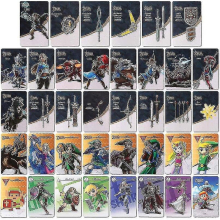 38 Pcs Zelda Amiibo S - Zelda Amiibo - Zelda And Pent Nfc Tags Amiibo - For Switng Game S