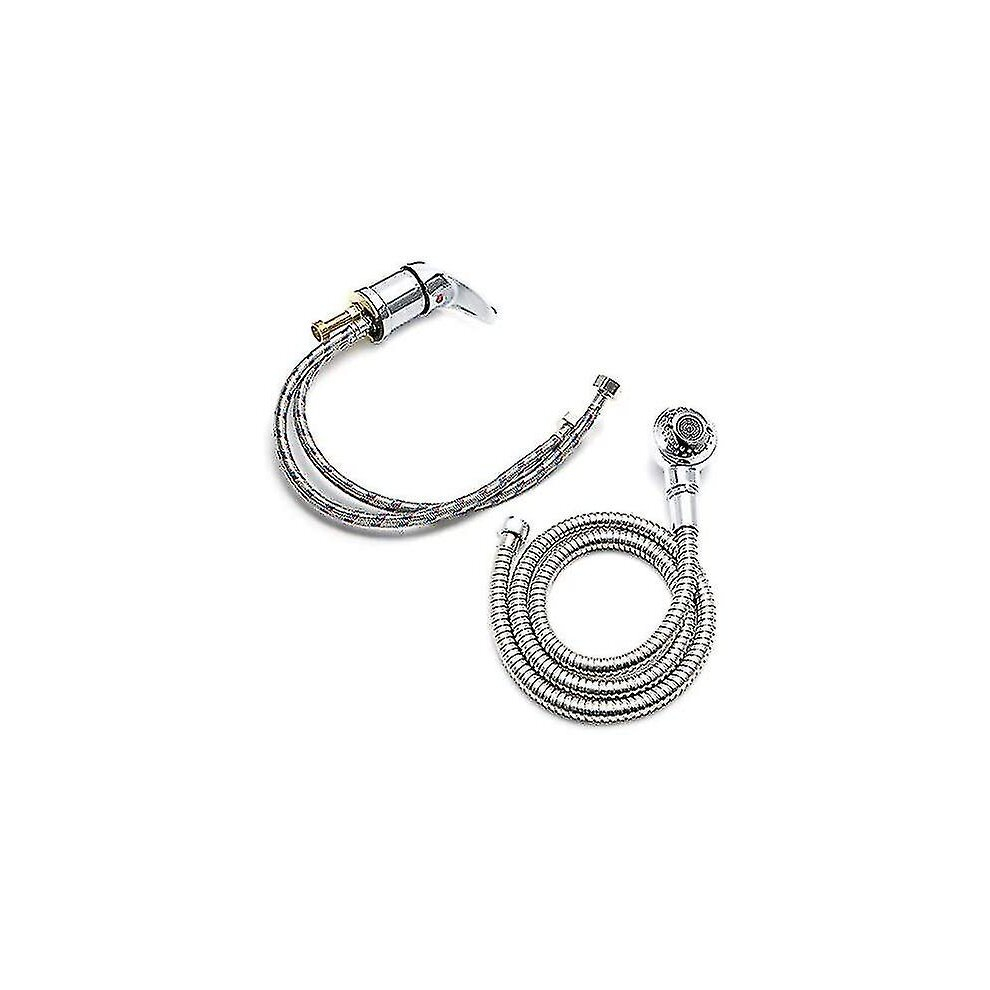 Mixer Taps Sprayer Set Hairdressing Salon Basin Handheld Shower Head Sink Tap Set 9326616090442