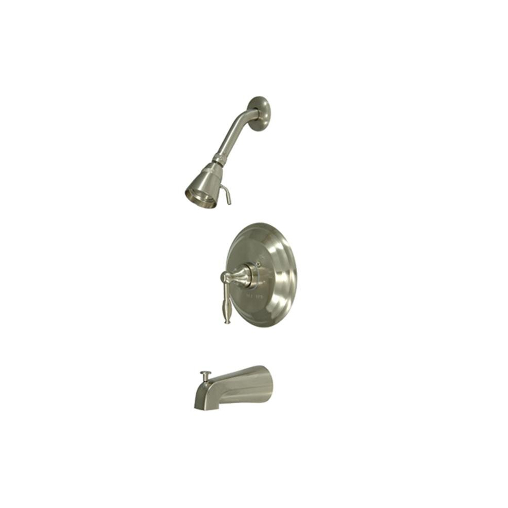 Pressure Balance Tub & Shower Faucet - Satin Nickel 780475818750