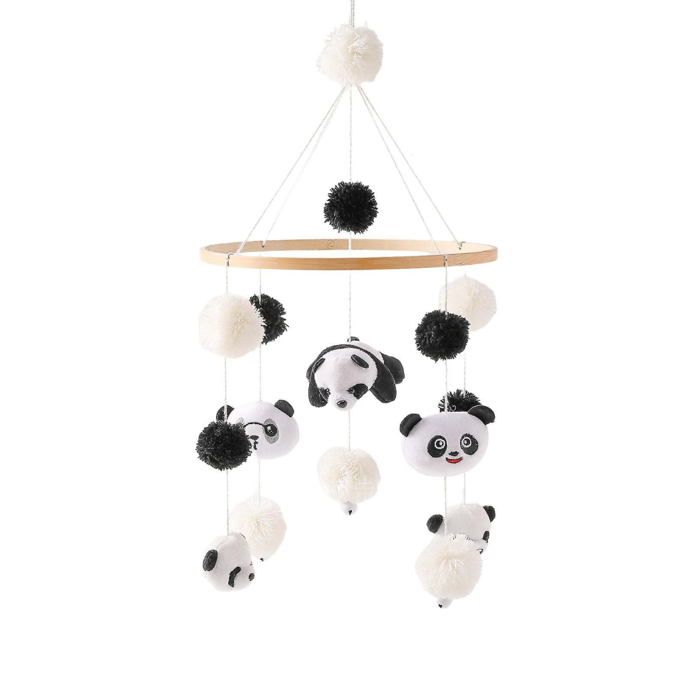 Nursery Decorations Crib Mobile, Mobile For Crib, Panda Wind Chime Mobile For Bassinet, Baby Mobile For Crib, Nursery Mobiles Pendant For Baby Nursery