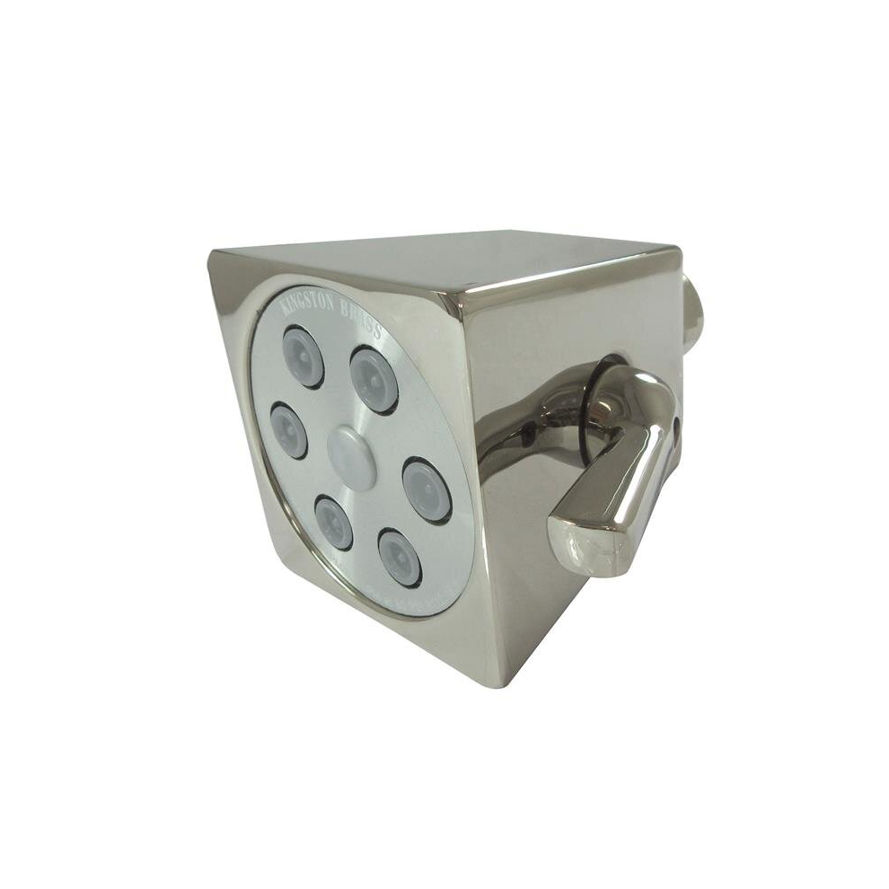 2.8 In. Monarch Brass Square Shower Head, Polished Nickel 780475852785