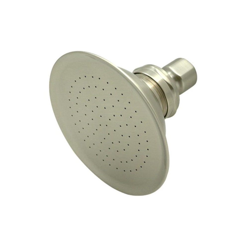 4-.5 Inch Diameter Brass Shower Head - Satin Nickel 780475858039