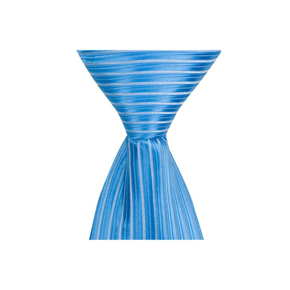 Mama'sboy B20 - 9.5 In. Zipper Necktie - Blue- 6 To 18 Month