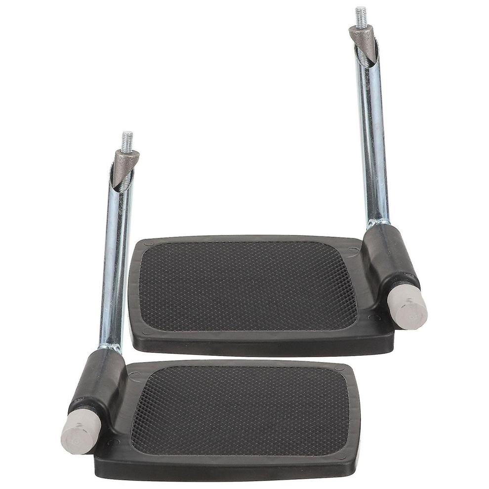 1 Pair Of Wheelchair Footrest Replacement Wheelchair Legrest Sturdy Wheelchair Footplates With Pole