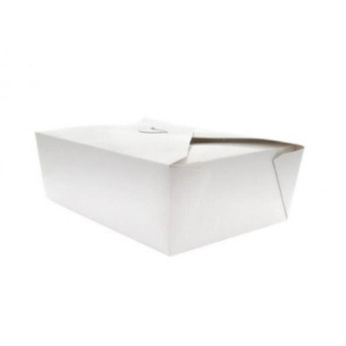 5-9 in. White Meal Box