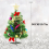 Mini Small Christmas Tree With LED Lights Tabletop Artificial Xmas Ornament Gift 3