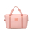 (Pink) Two pieces Expandable Durable Waterproof Travel Duffel Bag Set 1