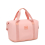 (Pink) Two pieces Expandable Durable Waterproof Travel Duffel Bag Set 4