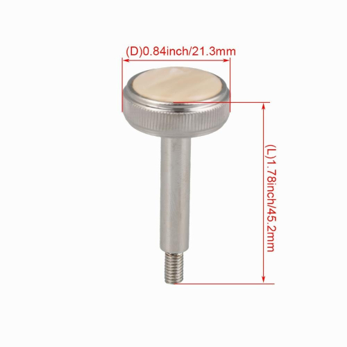 Brass Euphonium Valve Finger Buttons Nickel Plated Replacement 2