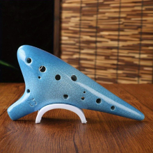 12 Holes Midna C And Ocarina Smoked AC Ocarina Beginner Professional Performance Musical Instrument