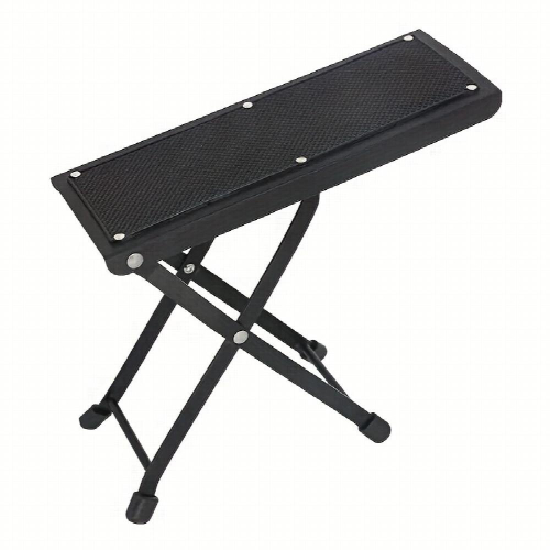 Adjustable Folding Guitar Foot Pedal with Thickened Foot Rest for Comfortable Playing 1