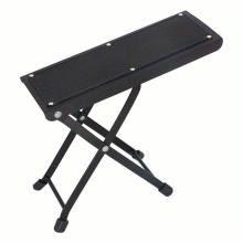 Adjustable Folding Guitar Foot Pedal with Thickened Foot Rest for Comfortable Playing