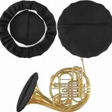 2pcs Bell Cover Washable Instrument Bell Cover With Hole To Slow The Spread Of Saliva For French Horn