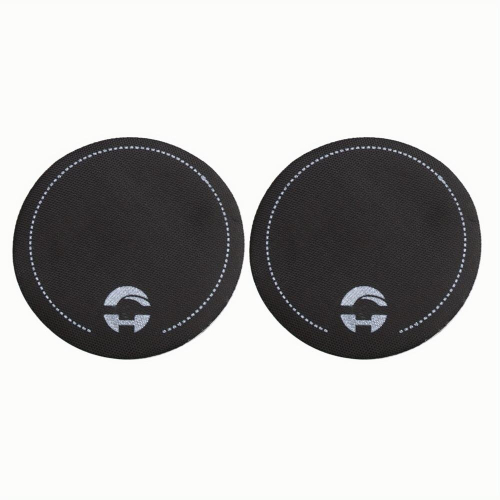 2pcs Drum Shelf Single Double Step Protection Sticker Round