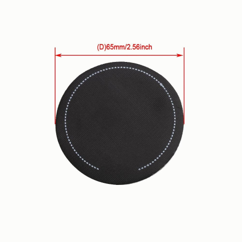 2pcs Drum Shelf Single Double Step Protection Sticker Round 2