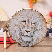 Experience the Spiritual Power of Shamanic Drumming with this Innovative Siberian Bass Drum & Beater