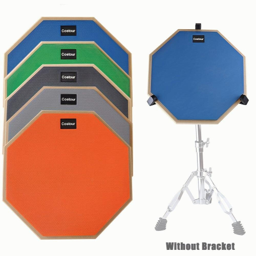20 32 Cm Rubber Wooden Dumb Drum Beginner Practice Training Drum Pad For Percussion Instruments 2