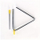 Percussion Instrument Teaching Aid for Kindergarten Iron Triangle for Enhanced Learning Experience 4