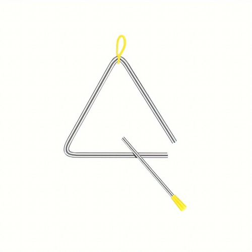 1 Set 2 Sets Percussion Triangle Bells Hand Percussion Instruments 12 7 Cm School Supplies